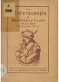 Das Räuberunwesen im rheinischen Lande vor 100 Jahren - Cover.png